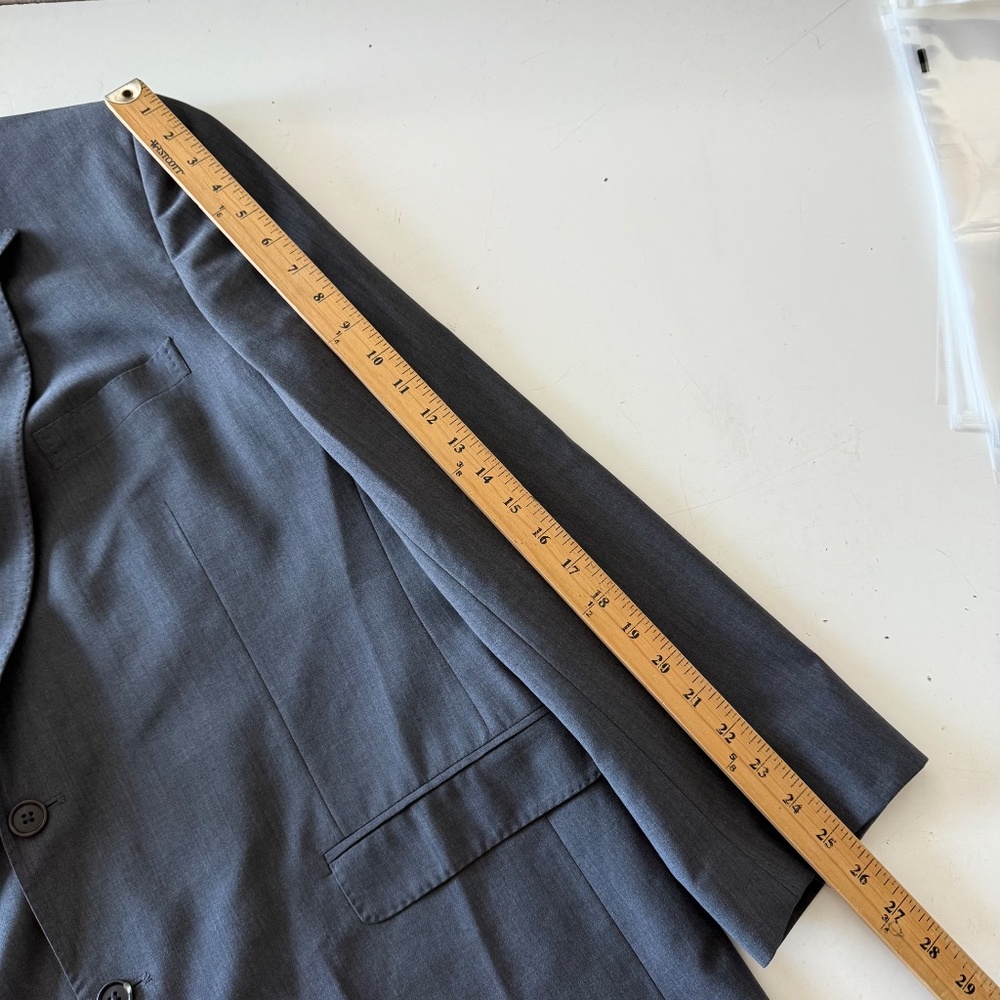 Brooks Brothers Explorer Solid Dark Gray Blazer S… - image 7